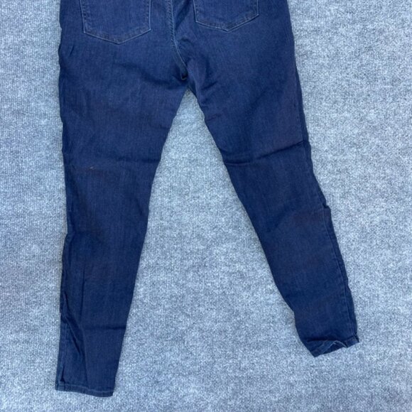 Jag Jeans pull up stretch dark wash leggings straight leg cotton slim mid rise - Picture 8 of 8